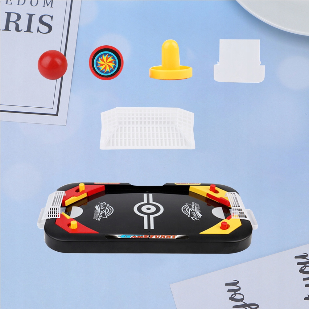 GRA HOKEJOWA BLATOWA MINI CURLING EDUKACYJNA Marka bez marki