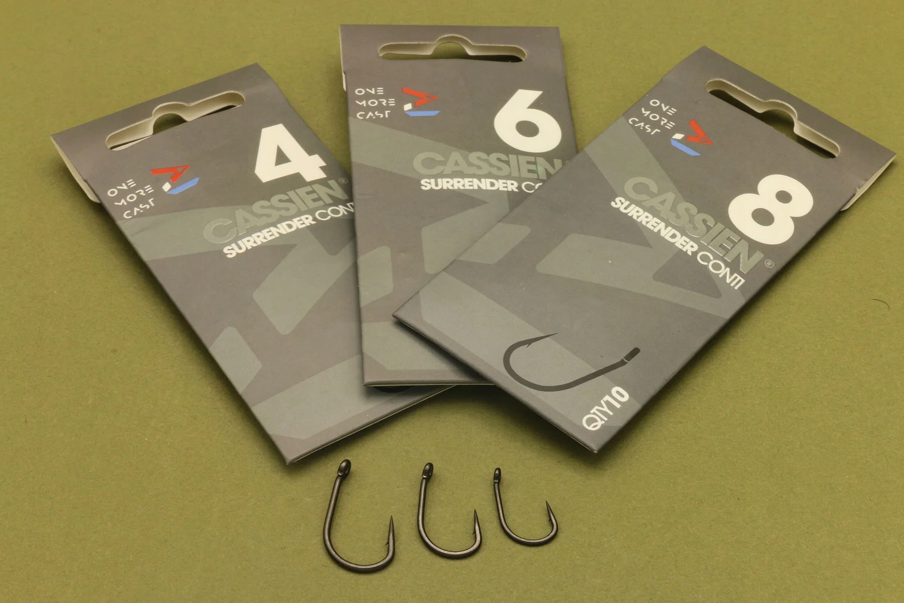 One More Cast Cassien Carp Hook nr 6 haki karpiowe