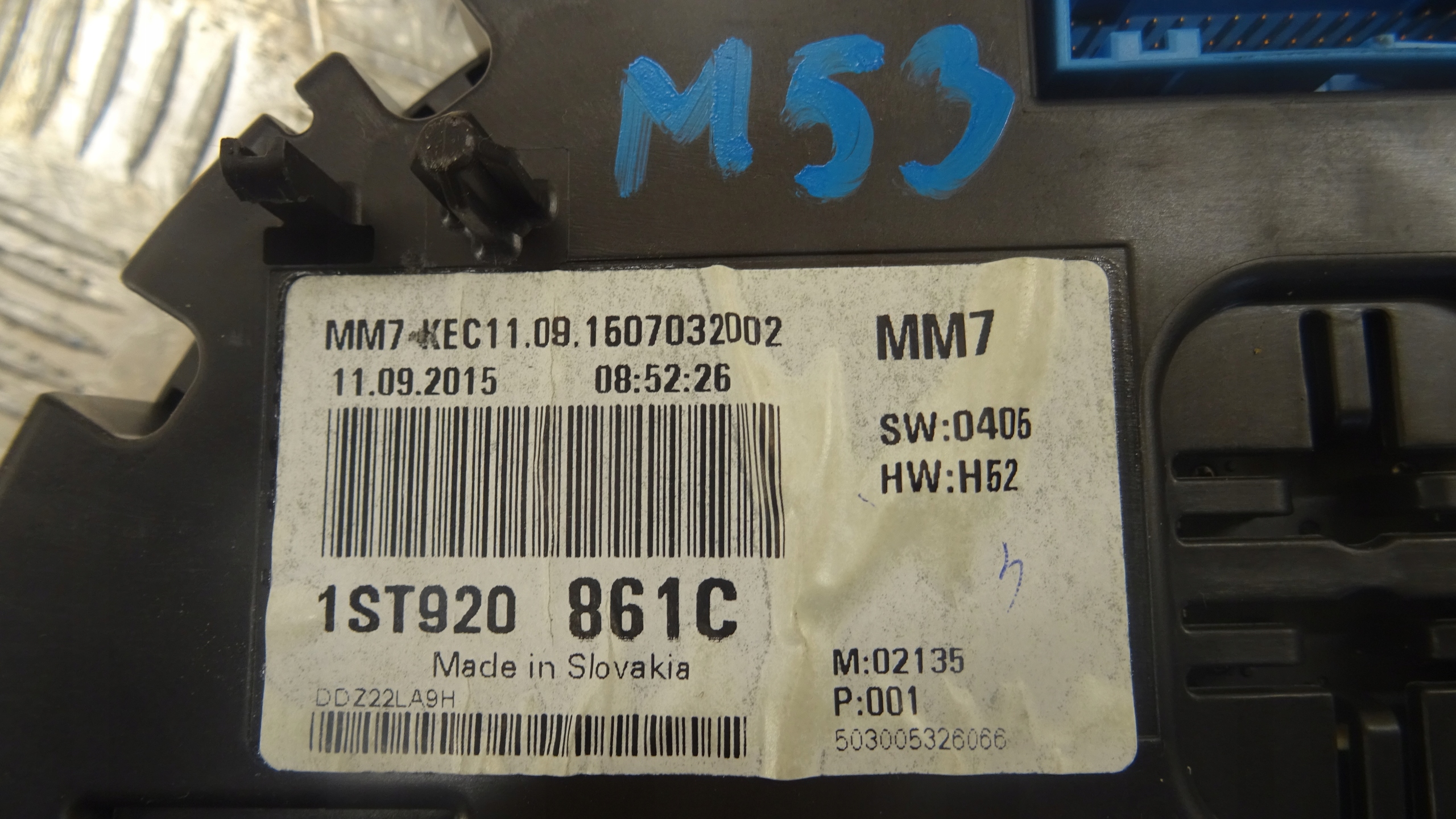 dials dials Skoda CITIGO 1ST920861C NR M53