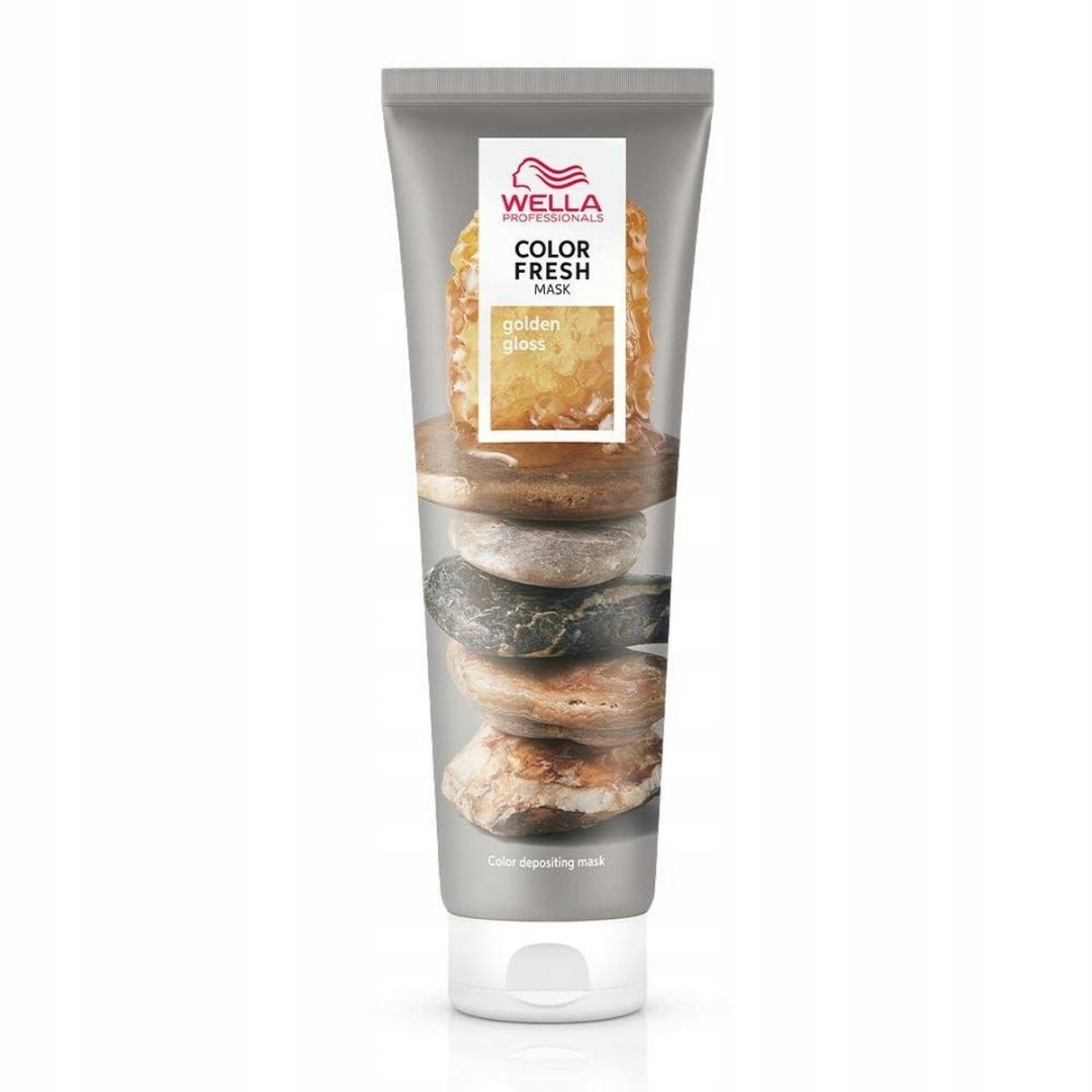 Maska na vlasy Color Fresh Wella zlatá (150 ml)