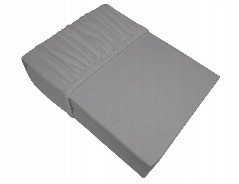 

Prześcieradło Jersey z gumką 120x200 Stalowy 25cm