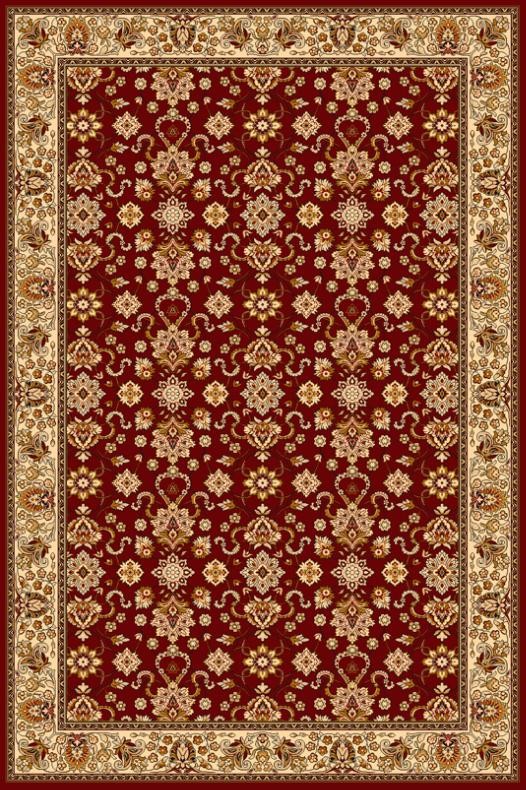 Dywan wełniany do salonu Kantabria Rubin Isfahan 200x300 cm