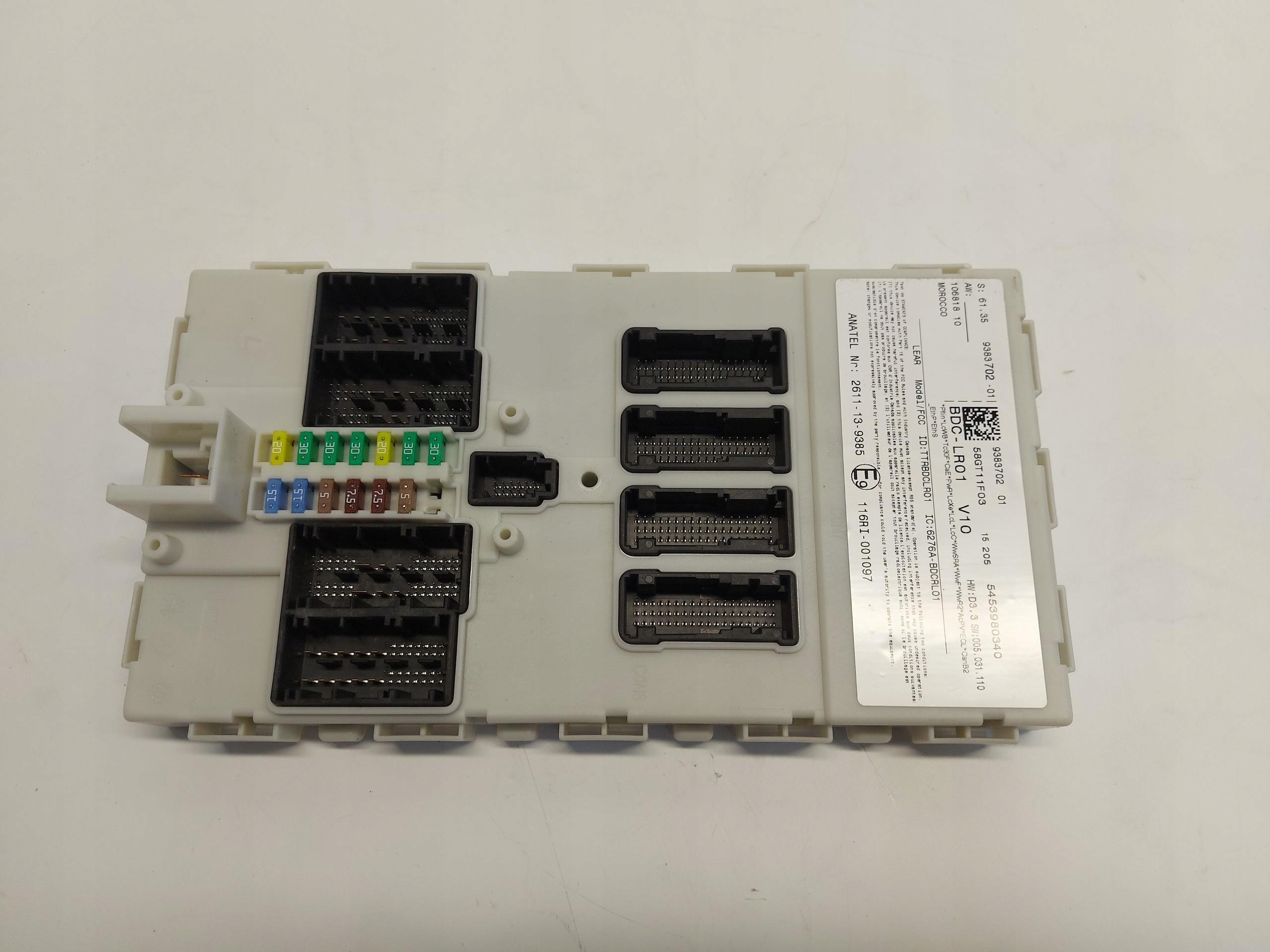BMW i3 i01 REX module control unit BDC 9383702