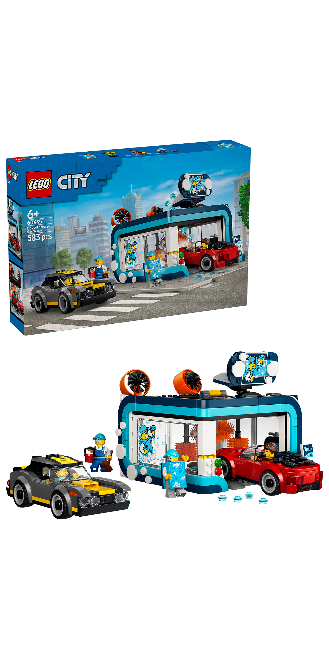 Lego City 60497 Automatická myčka aut