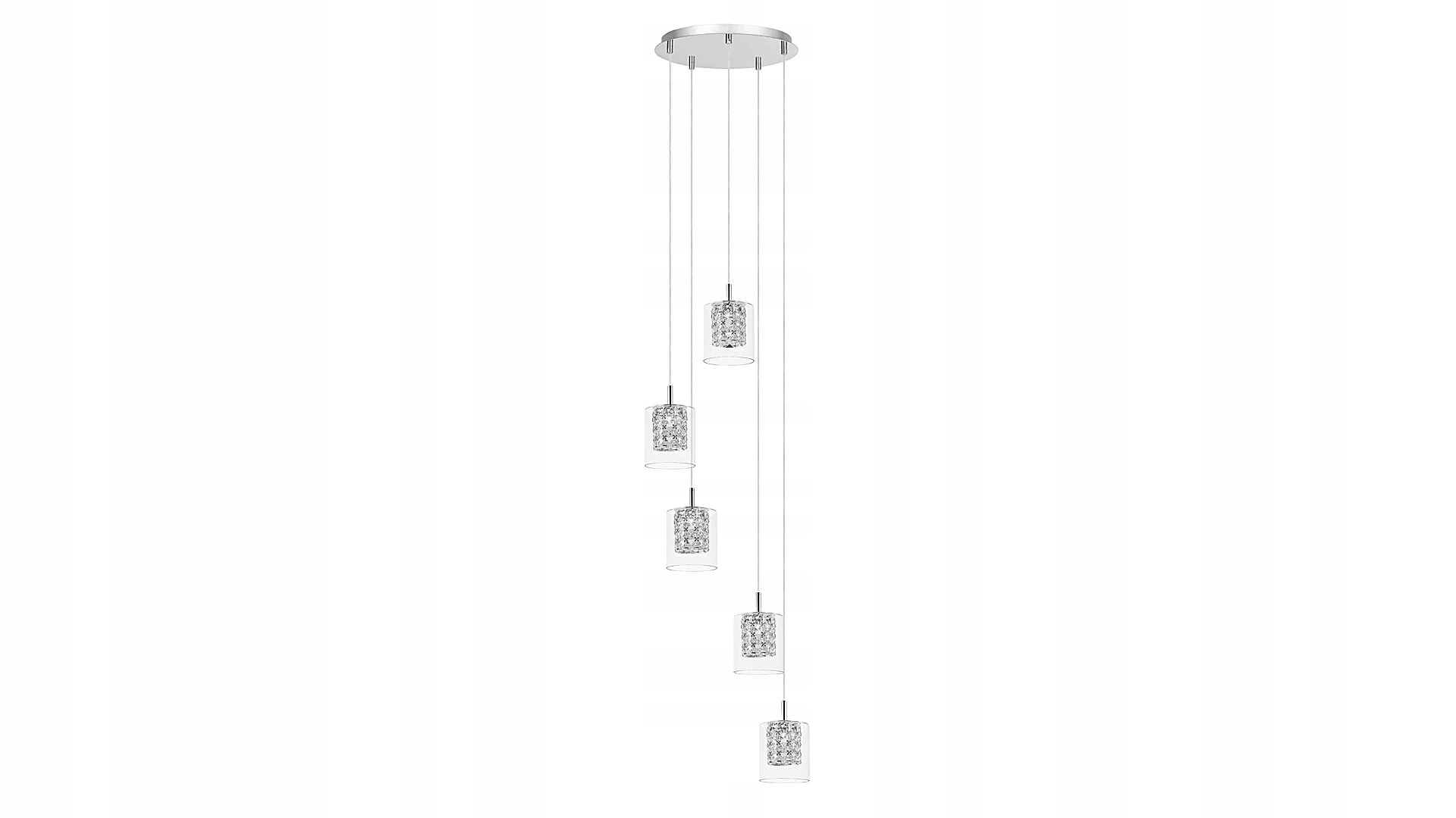 Závěsná lampa G9 5x40W barva chrom 3117 Duchess Rabalux