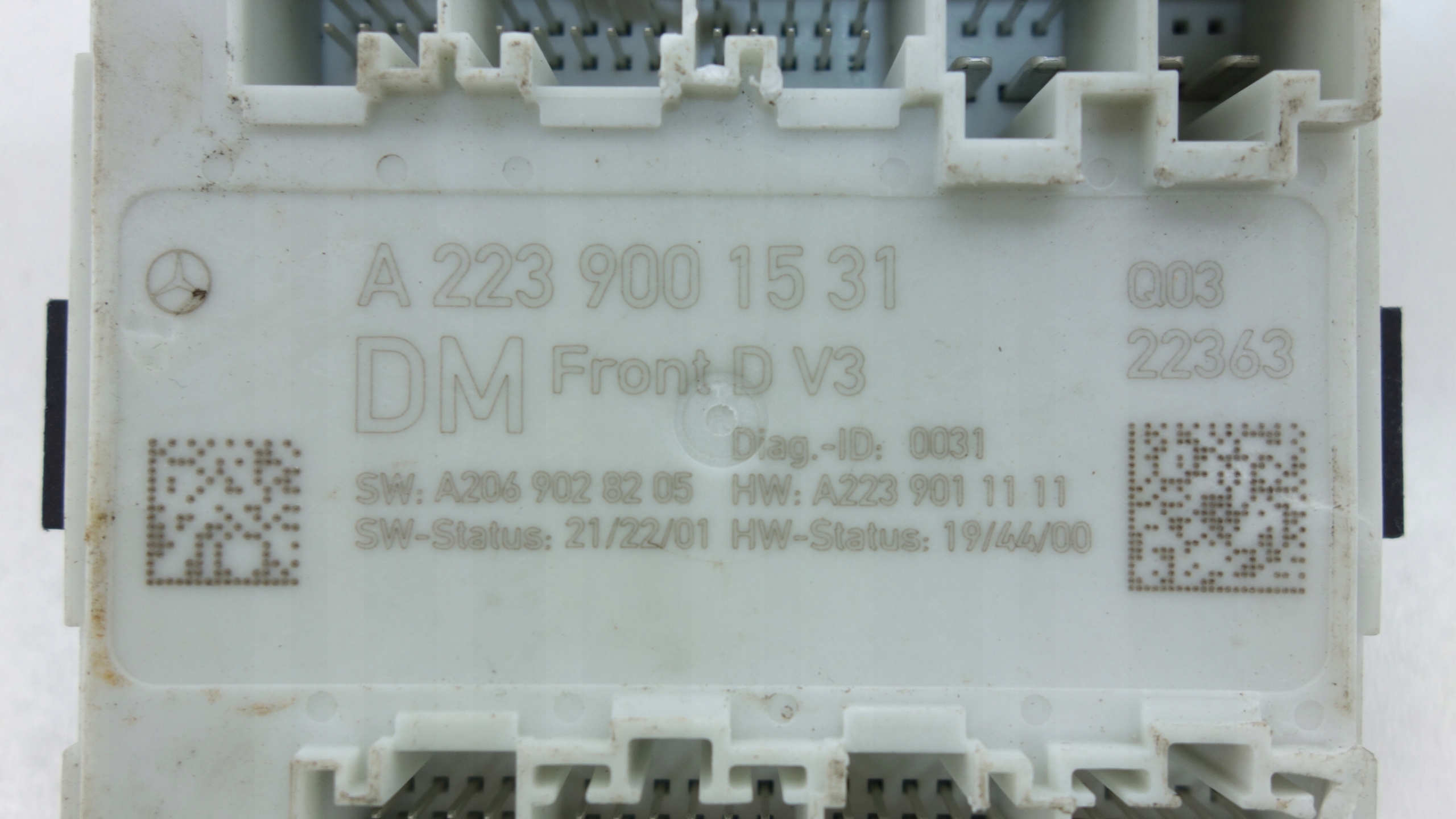 modul Bedienteil MERCEDES S V223 2020- A2239001531