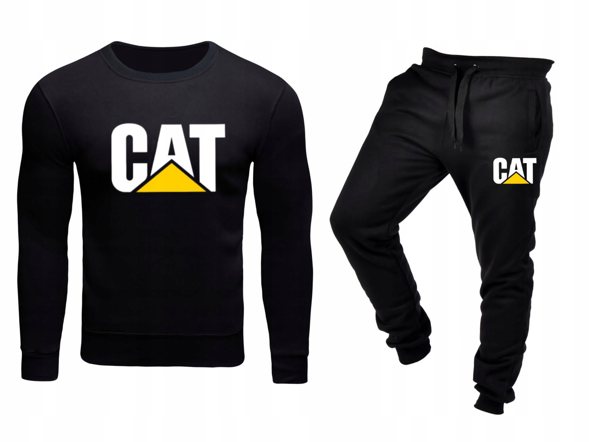 

Komplet Dresowy Męski Cat Bluza Spodnie L