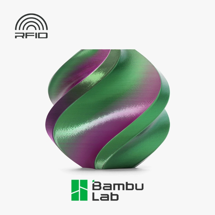 Filament Bambu Lab PLA Silk Multi-Color 1,75mm 1kg - Mystic Magenta