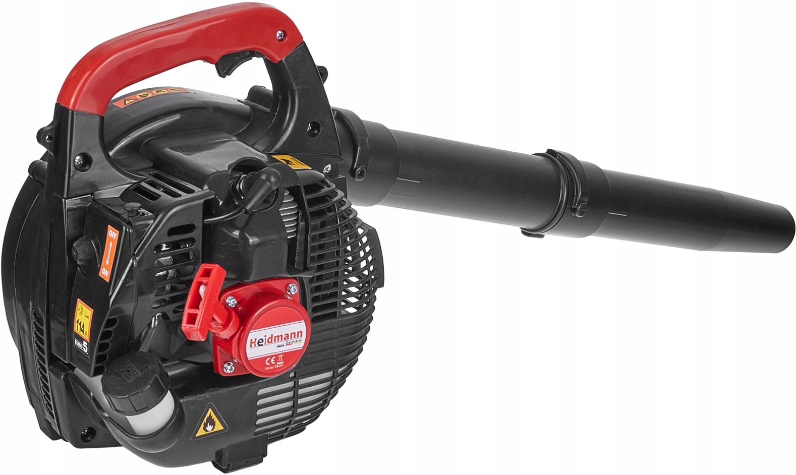 DMUCHAWA SPALINOWA OGRODOWA DO LIŚCI ŚNIEGU TRAWY MOCNA 225km/h 3x olej Zasilanie spalinowe