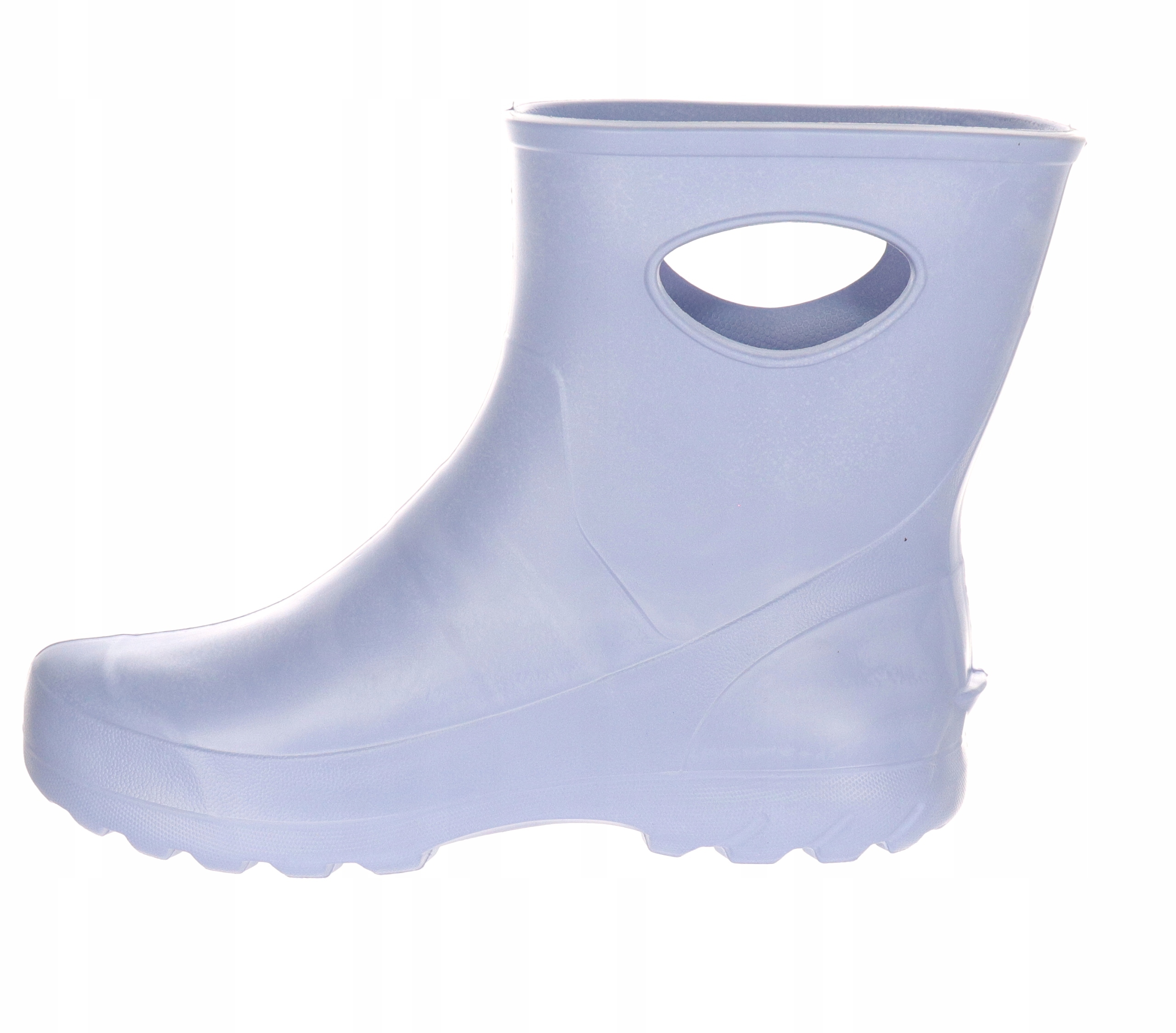 Lekkie polskie kalosze damskie za kostkę GARDEN bez ocieplacza 37 celeste Rozmiar 37