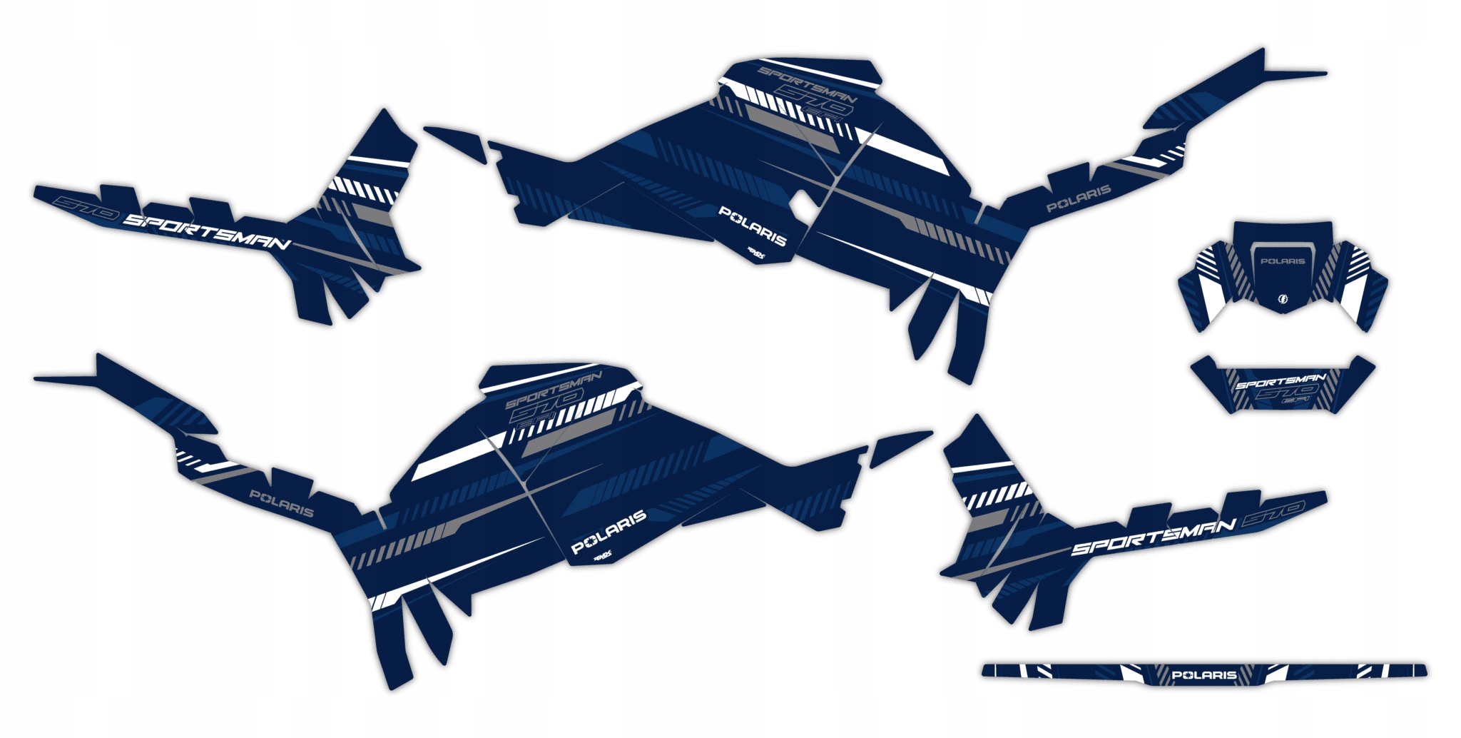 Dýha Samolepky Polaris Sportsman Touring 570 2025+ #3564517