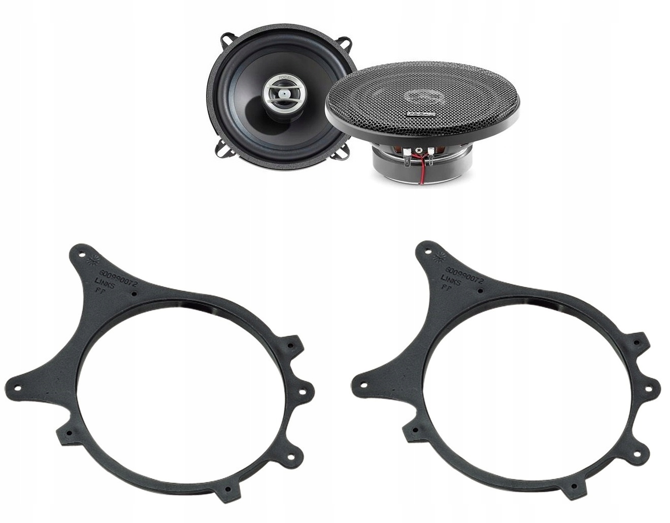 Automobilové reproduktory 130 mm Focal RCX-130 Bmw 3er E36 Compact Vzdialenosť