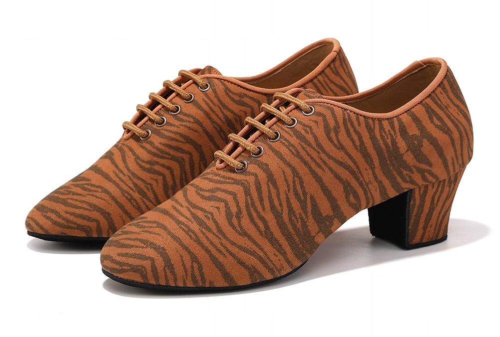 Buty Taneczne Do Tańca Treningowe Praktisy Ćwiczki Oxford 4,5cm Rozmiar 36