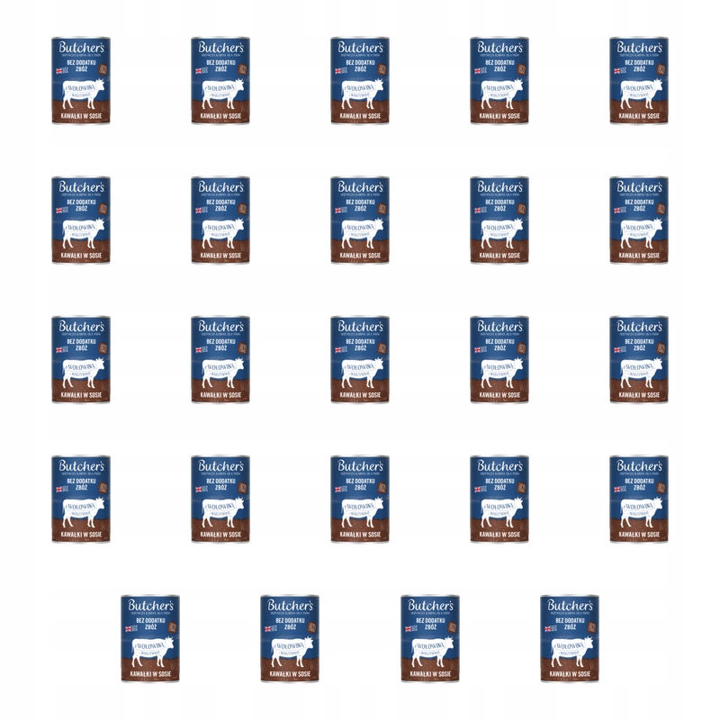 Butcher's Original krmivo mokré hovězí maso v omáčce 400 g X24