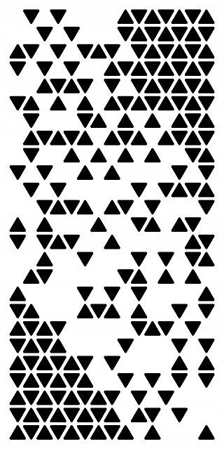 Šablona Pro Ozdobné Omítky LuxBud Panel 15 92x44 cm Moderní