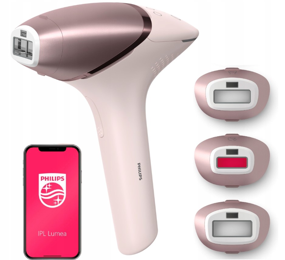 DEPILATOR IPL SMART PHILIPS LUMEA 9900 SkinAI BRI977/00 ZESTAW X4 NASADKI Zasilanie sieciowo-akumulatorowe
