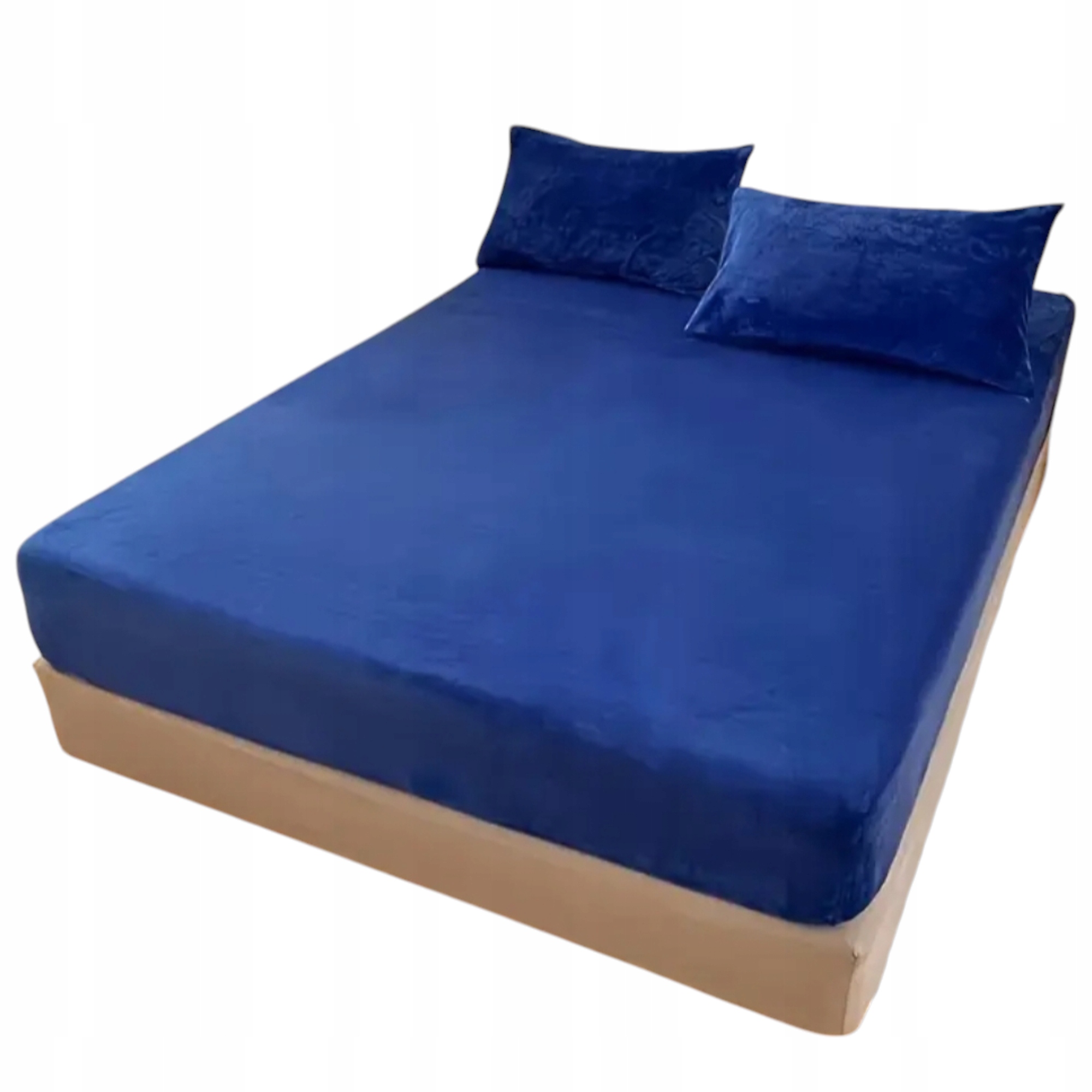 Poťah/prestieradlo na matrac 160x200x25 cm, elastický velúr do obývacej izby