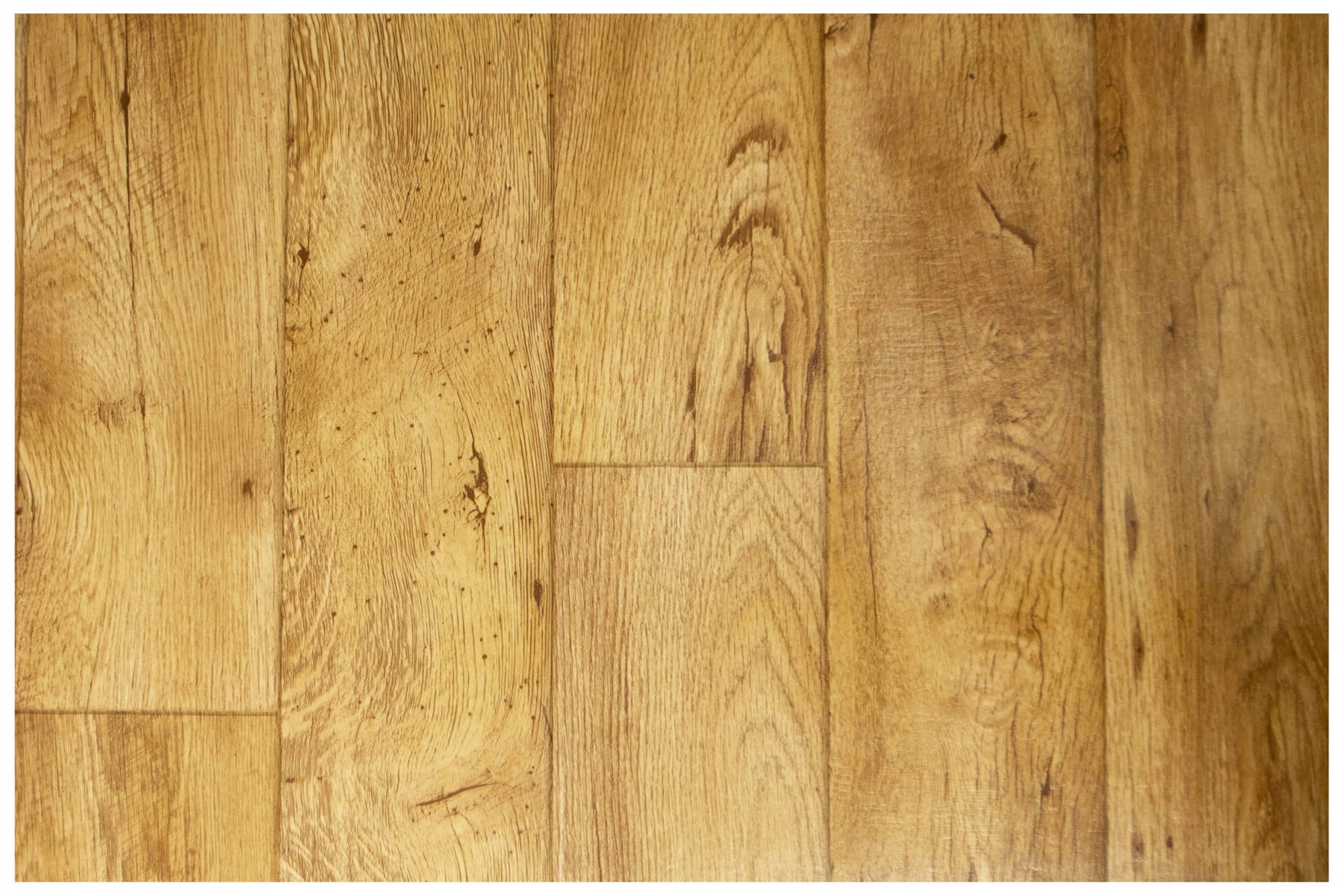 WYKŁADZINA PCV szer. 2 m JAK DESKA LINOLEUM GUMOLEUM BRĄZOWA BEŻOWA BINGO