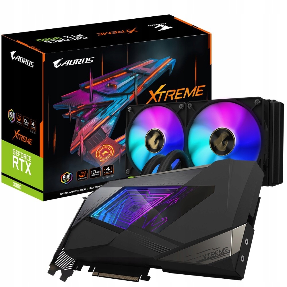 グラフィックボード・グラボ・ビデオカード AORUS GEFORCE RTX 3080 XTREME Gigabyte AORUS GeForce RTX 3080 XTREME GV-N3080AORUS X-10GD
