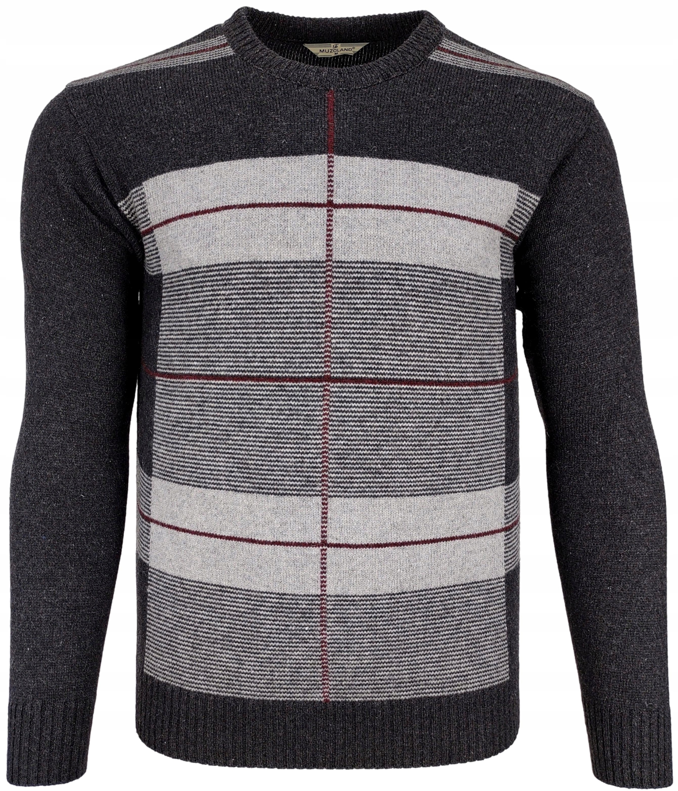

Sweter męski wełniany we W257 ciepły r. XL