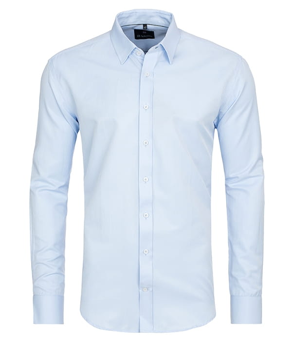 Pánská Košile Salzburg Sky Blue New Slim DI Selentino Modrá Shirt: 44