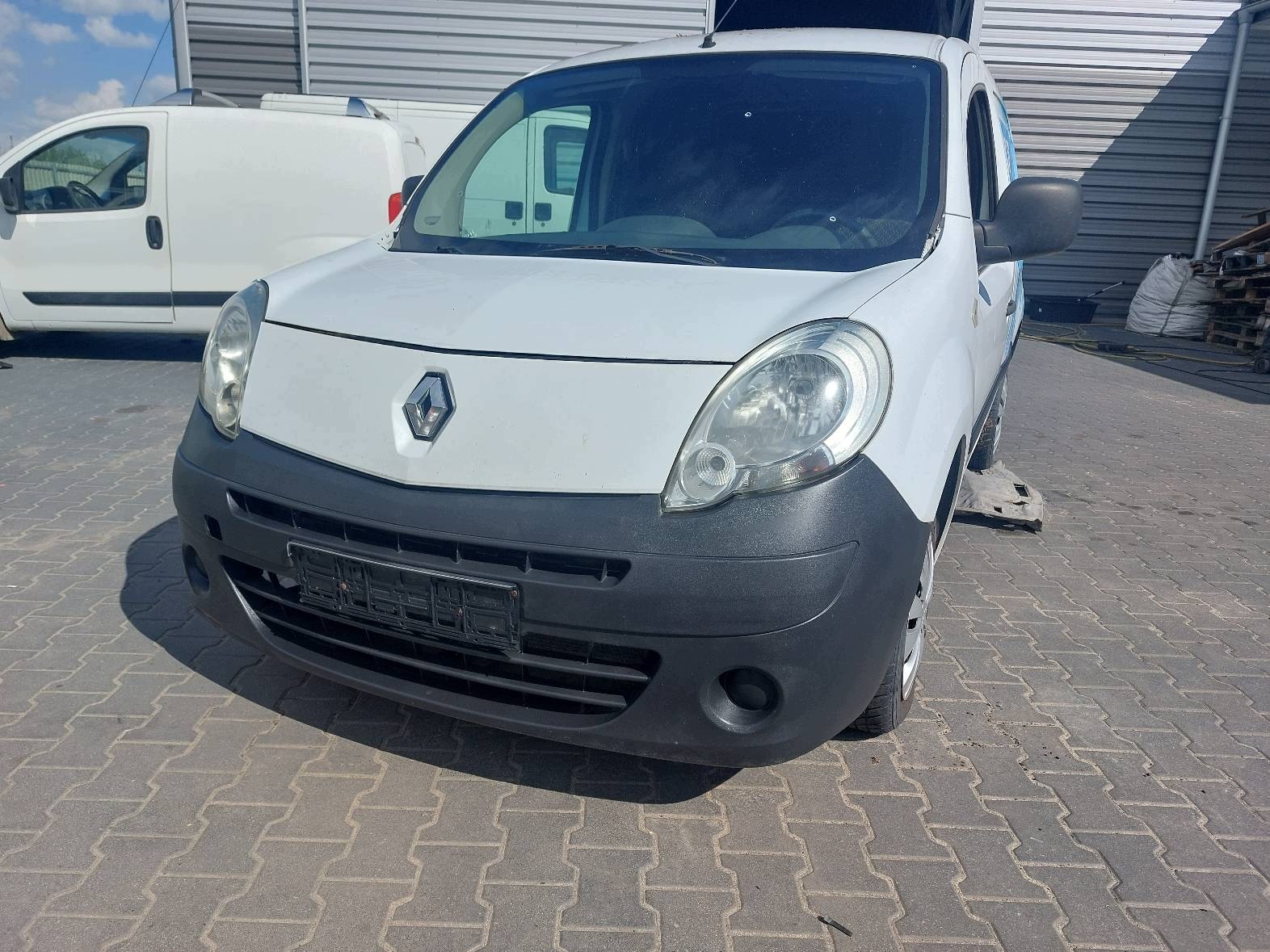 complete front bonnet bumper light RENAULT KANGOO II 0389 237179