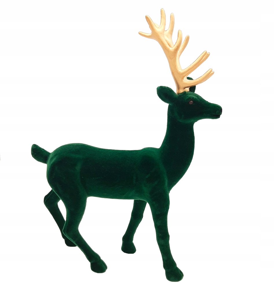 RENIFER OZDOBNY DEKORACJA JELONEK 46 cm DUŻY JELEŃ