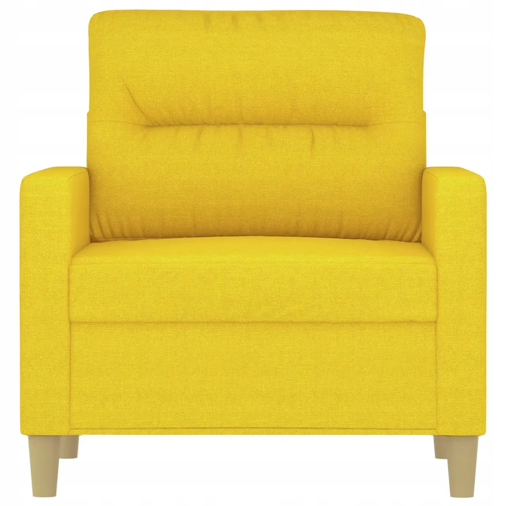 Fotel, jasnożółty, 60 cm, obity tkaniną Kod producenta 8721012139503