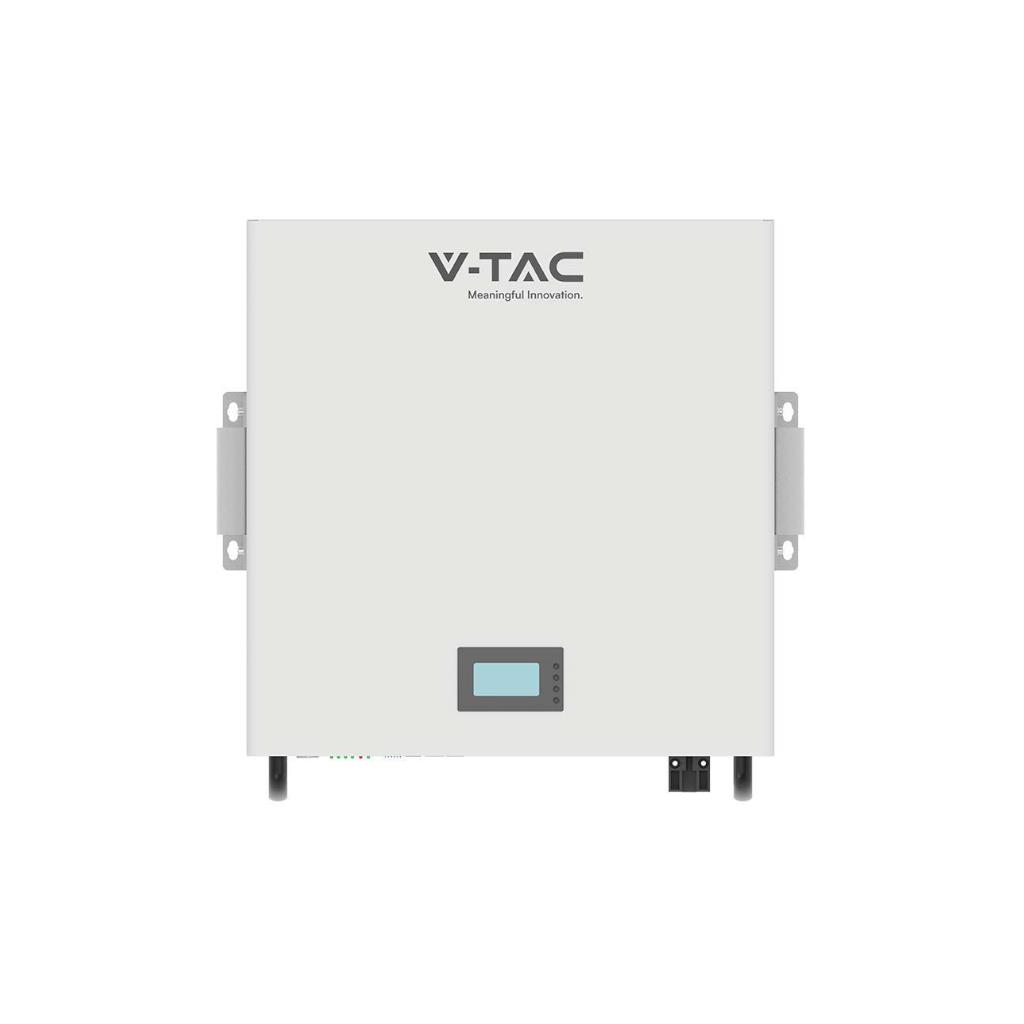 V-tac Nástěnná/racková baterie pro ukládání energie 5,12kWh 51,2V 100Ah VT-48100E-W