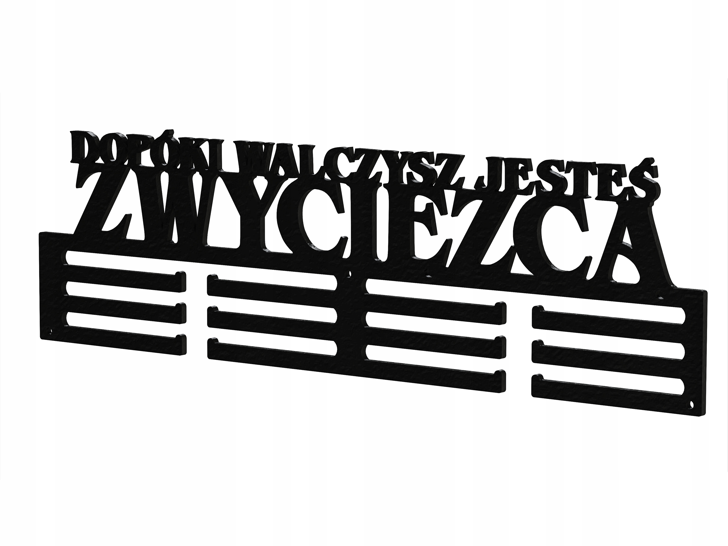 

Wieszak Dopóki Walczysz Jesteś Zwycięzcą Medale