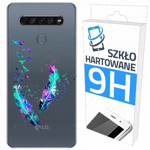 

200 wzorów Etui+szkło Hartowane do Lg K61 Obudowa