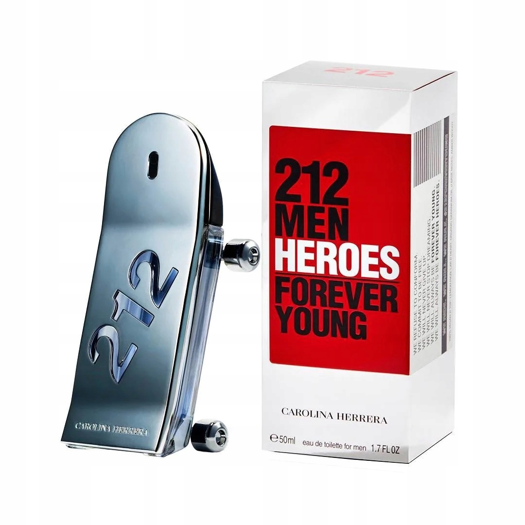 Carolina Herrera 212 Heroes Forever Young Men toaletní voda sprej 50 ml