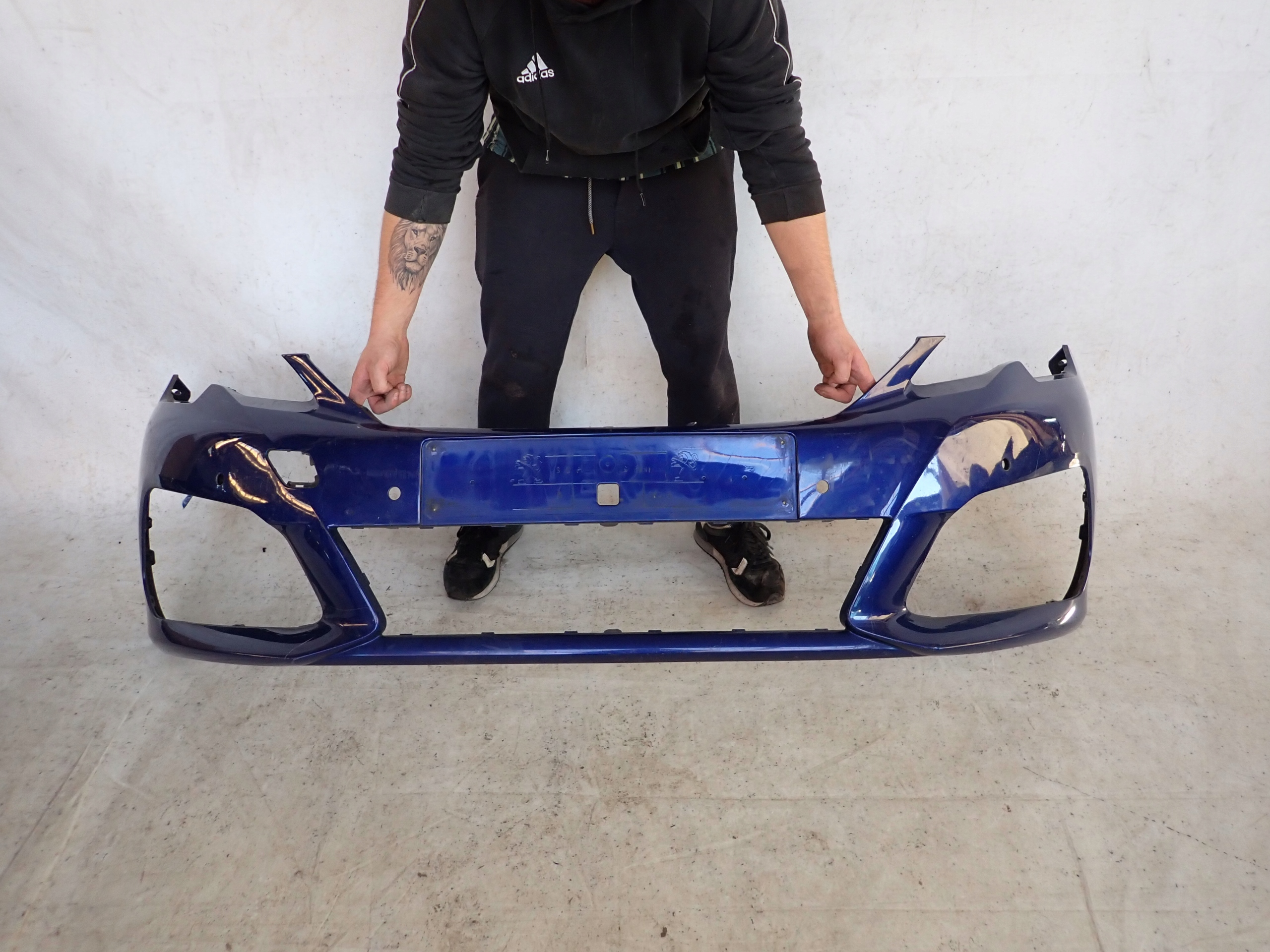 PEUGEOT 308 II 2 LIFT GT-LINE 17- bumper front front 4PDC