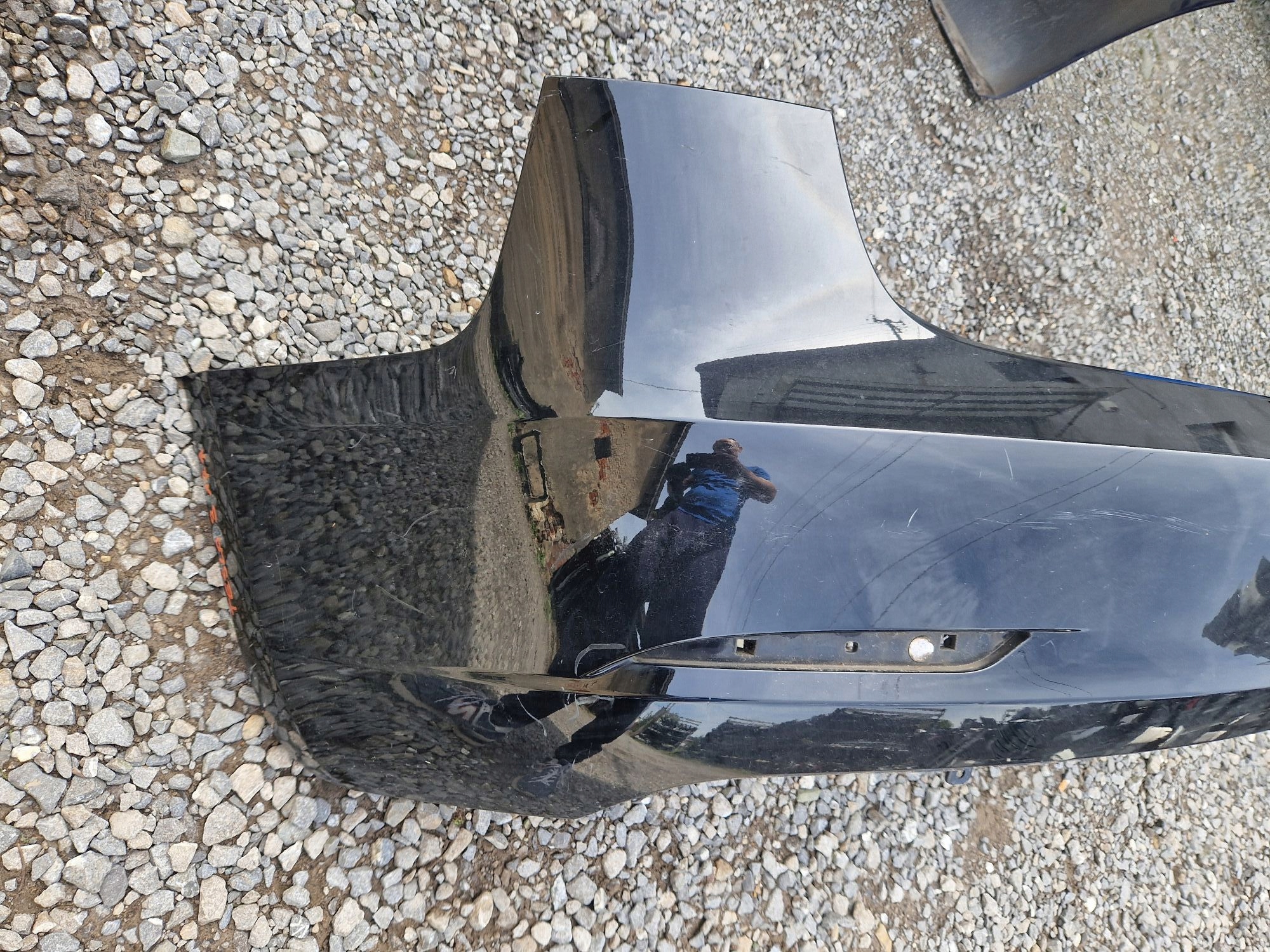 bumper rear TESLA MODEL 3 2017R-> without DZIUR for PDC