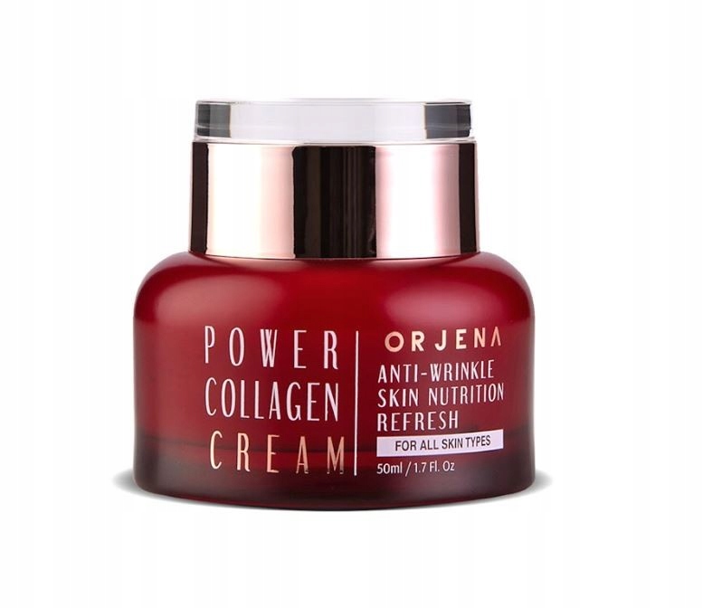 Krem wielozadaniowy do twarzy Orjena Power Collagen dzień i noc 50 ml