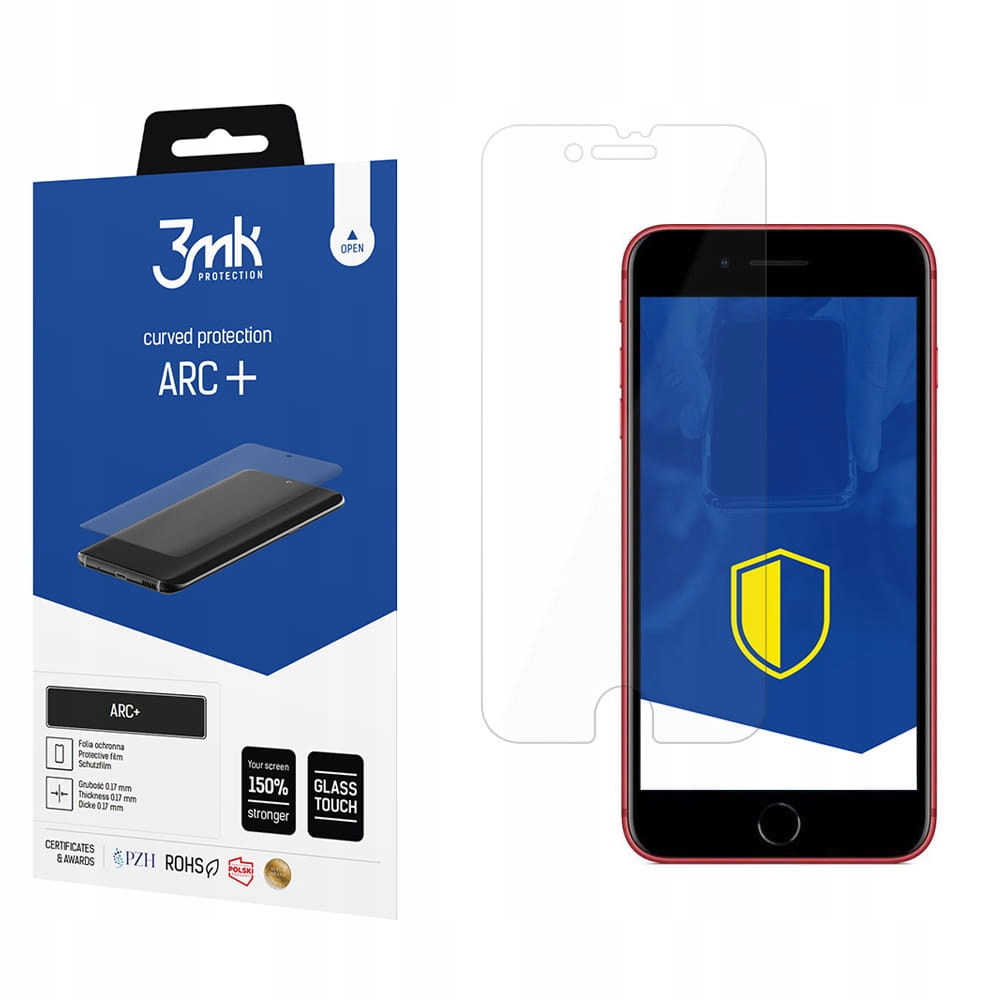 

Folia 3mk na cały ekran do iPhone 8 Plus Arc+