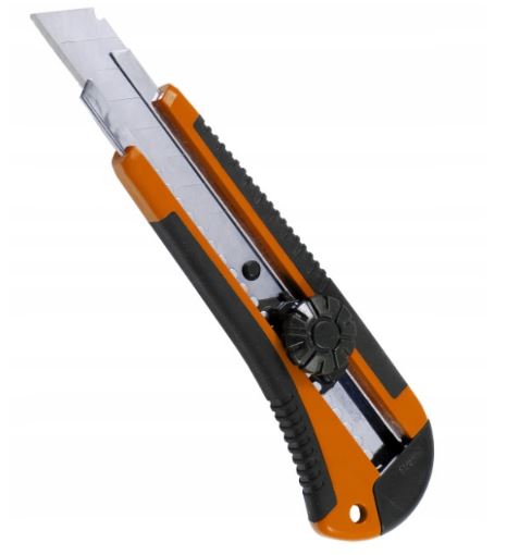 

Nóż Z Ostrzem Łamanym 18MM Do Tapet 2 Ostrza