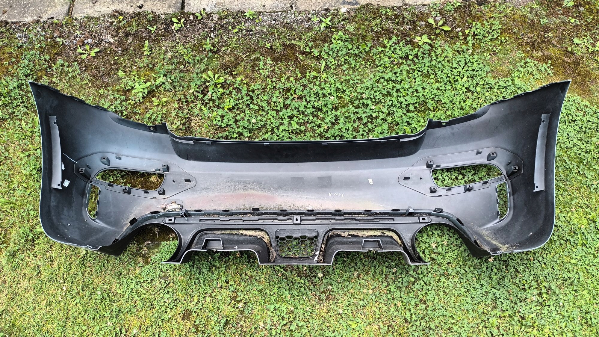 bumper rear FIAT 500 LIFT ABARTH 2015R->