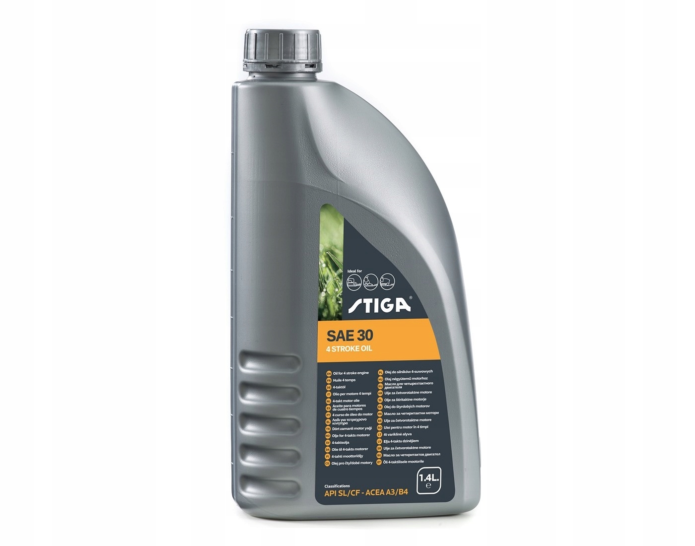 Olej SILNIKOWY do silników czterosuwowych STIGA SAE 30 Klasa API SL 1,4 l