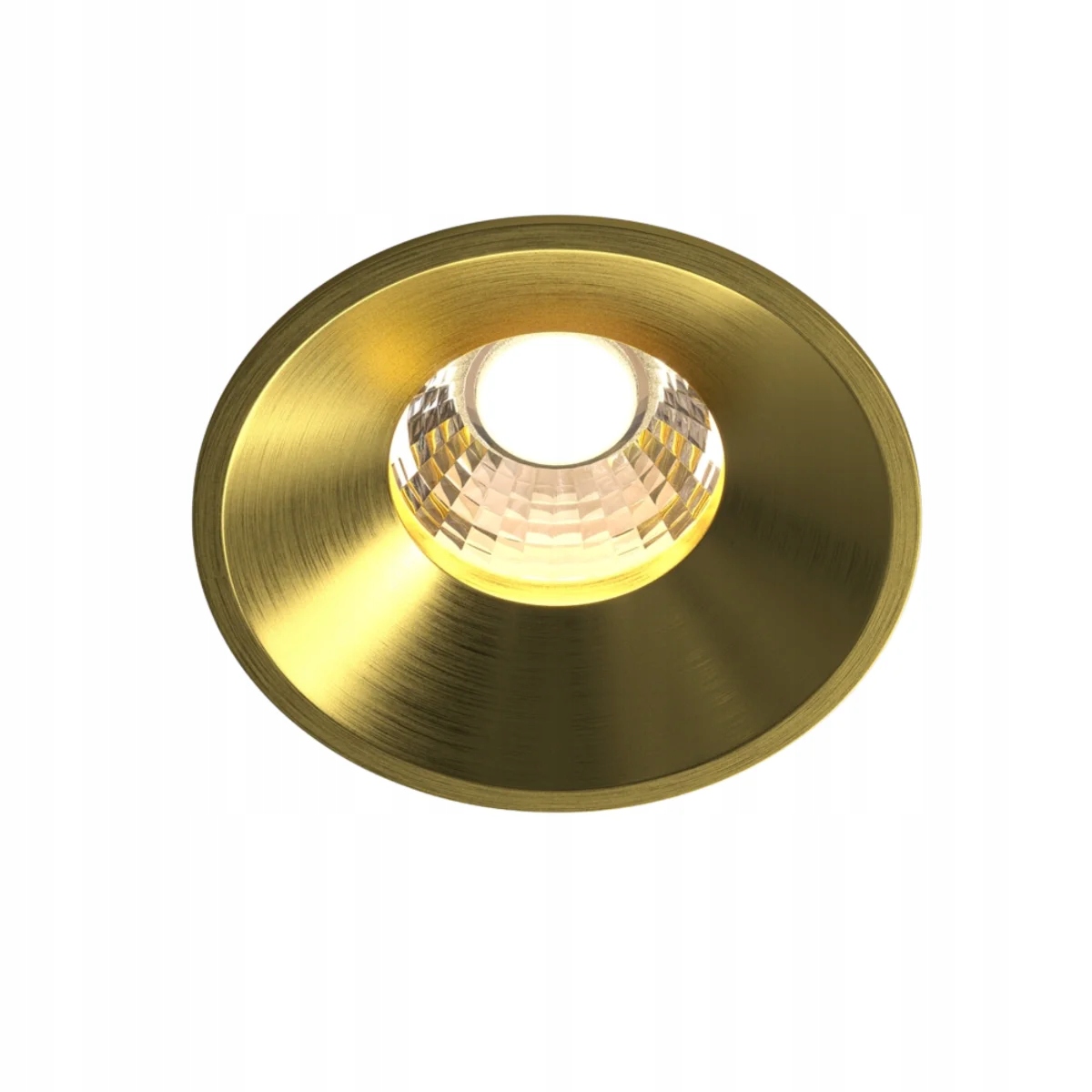 Zapustené svietidlo okrúhle mosadzné moderné Led 8 cm Maytoni