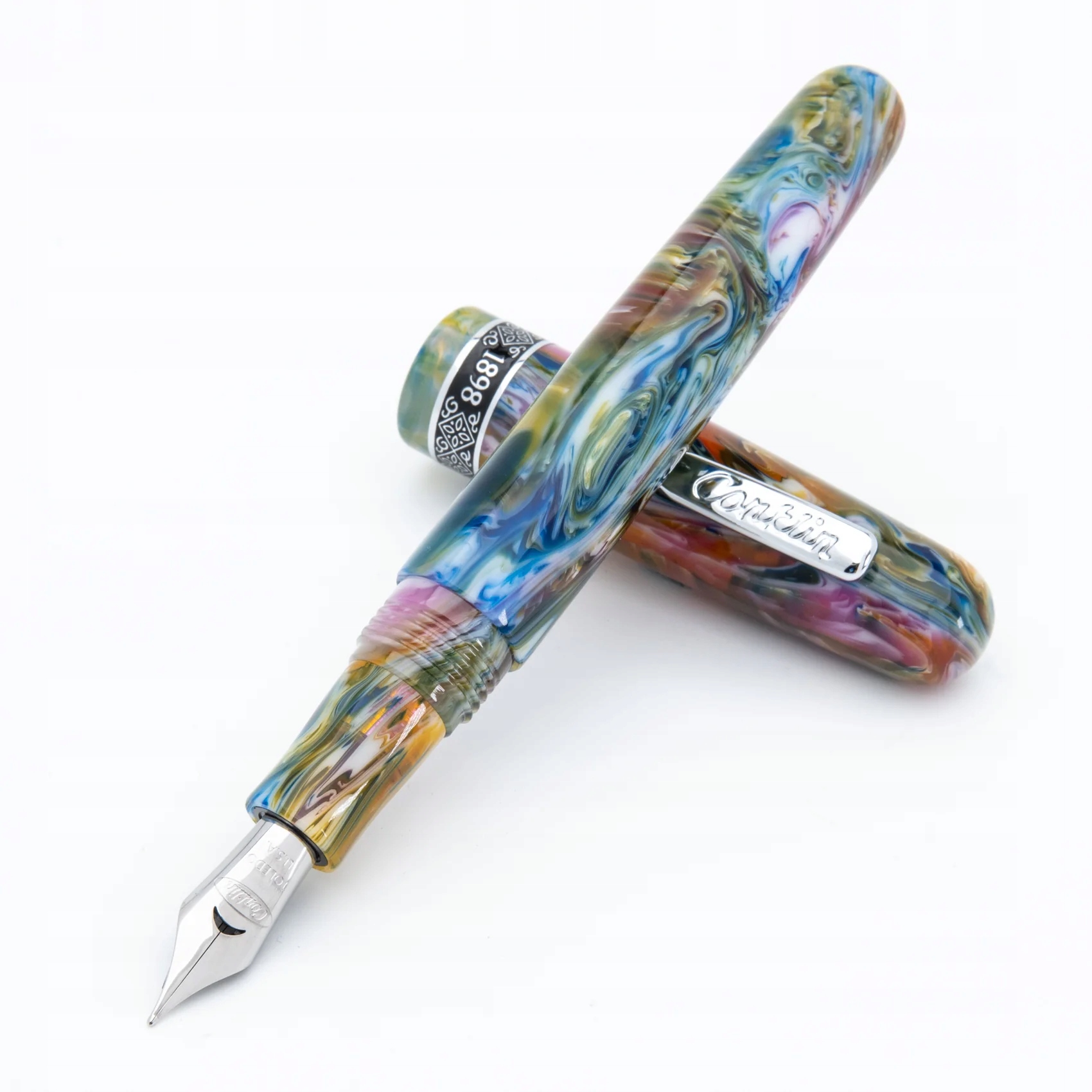 Pióro Wiekowe Conklin 1898 Misto Green F
