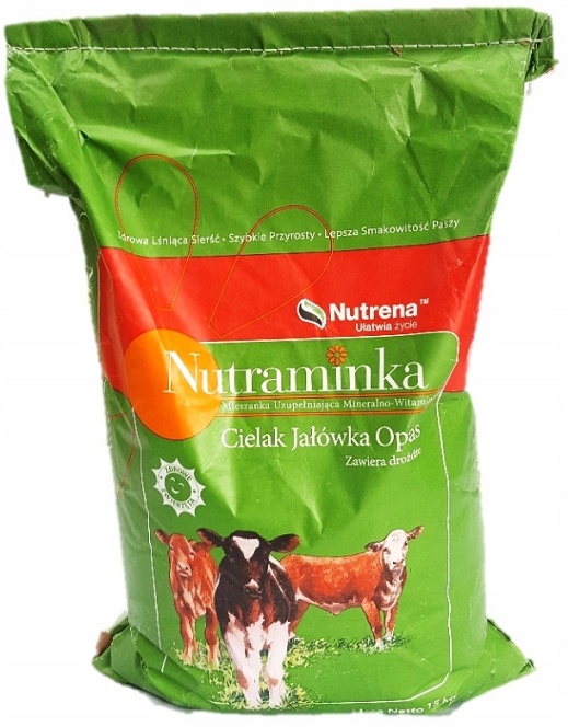 

Witaminy bydło Nutraminka Cielak Jałówka Opas 15kg