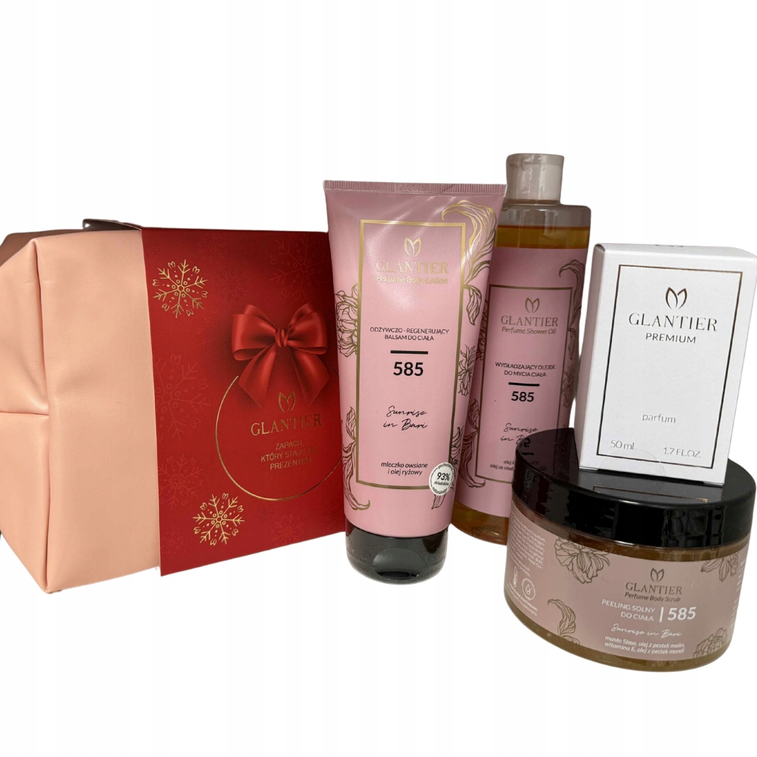 Dárková sada Glantier 585 Exclusive s kosmetickou taštičkou