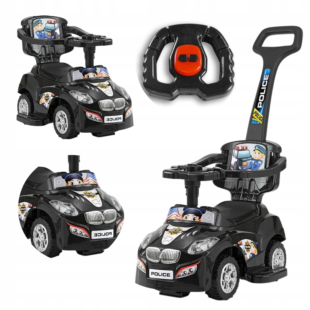 Jeździk Milly Mally ML-2381 Czarny