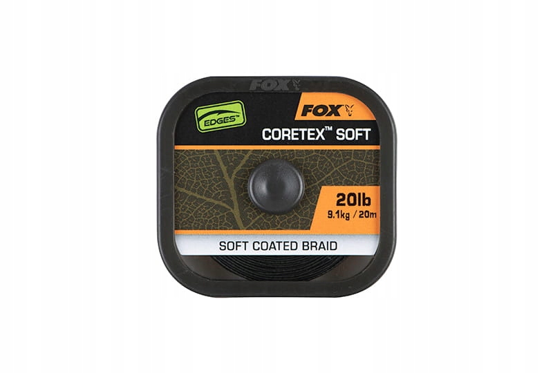 Plecionka przyponowa Fox Naturals Coretex Soft 20m 20lb/9.1kg