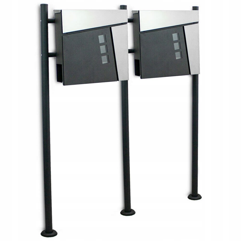 Двойной отдельно стоящий почтовый ящик для писем