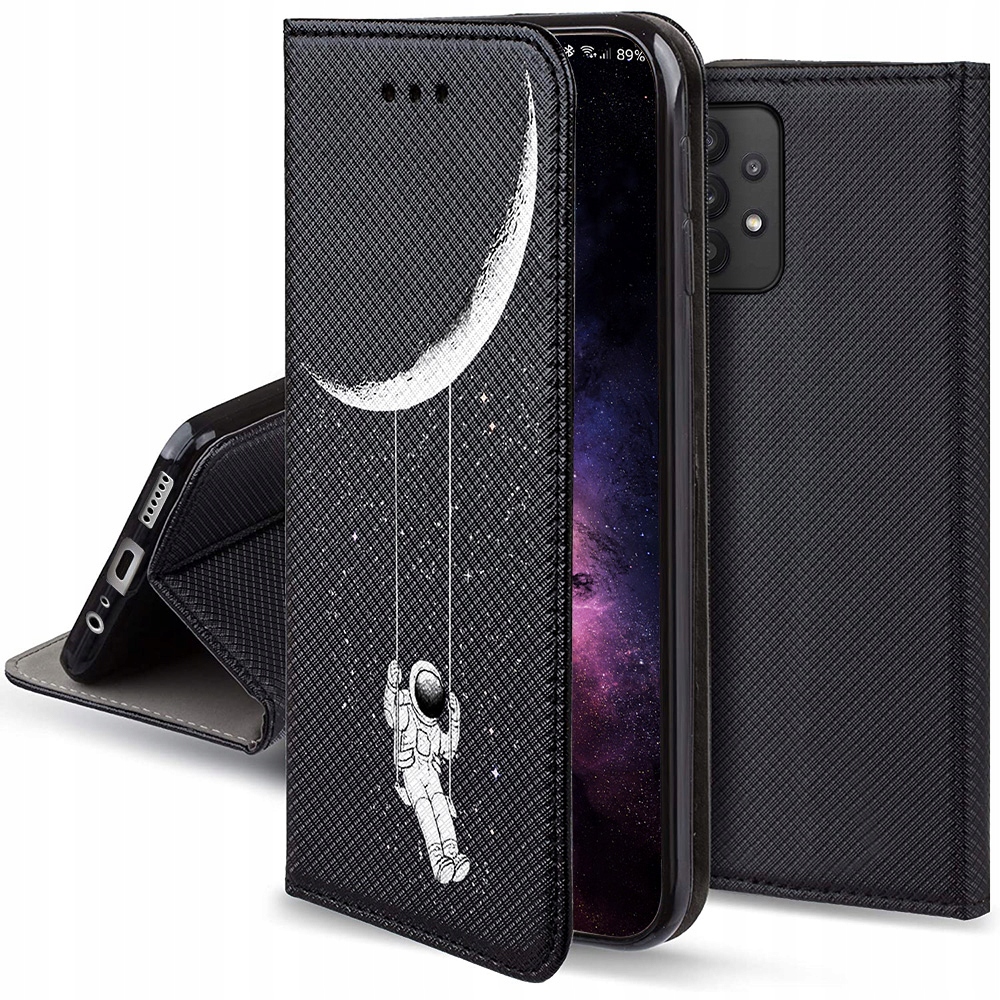

Etui Magnet Astronauta do Samsung A32 4G Szkło