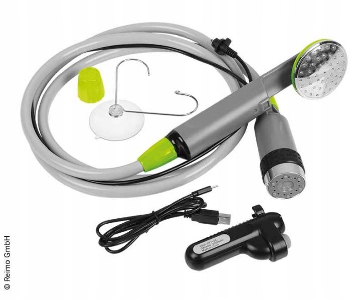 Prysznic turystyczny na biwak kemping Akku Camp4