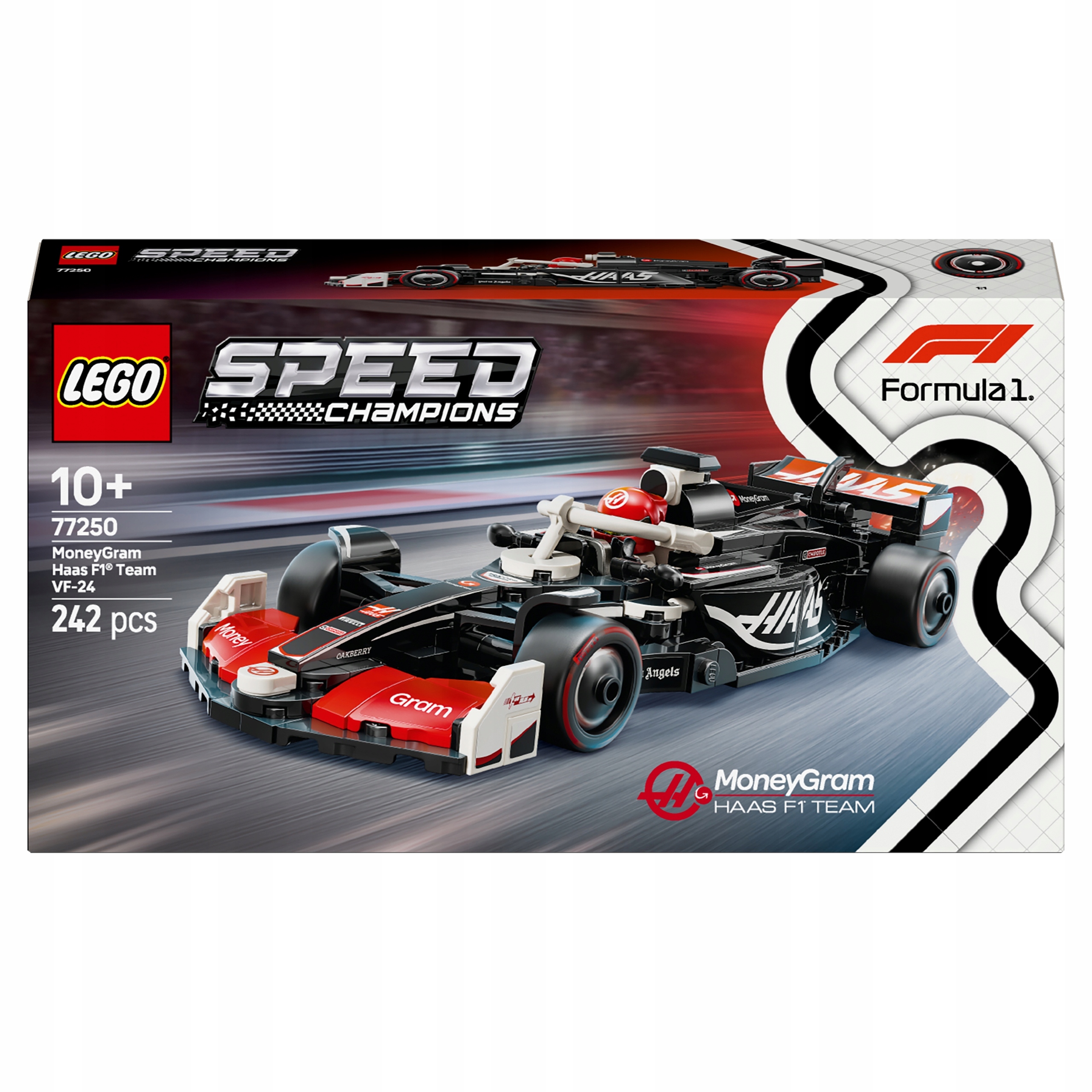 Lego Speed Champions 77250 MoneyGram Haas Team VF-24 F1 Formule