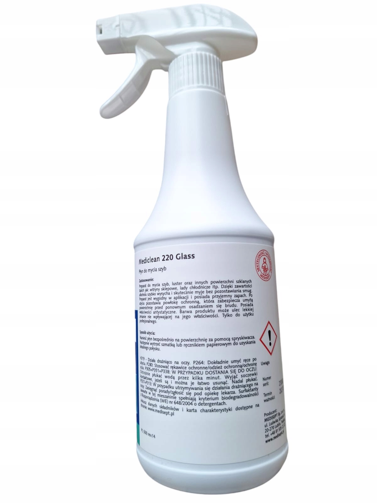 Mediclean 220 Glass 0,5L 1 Ks